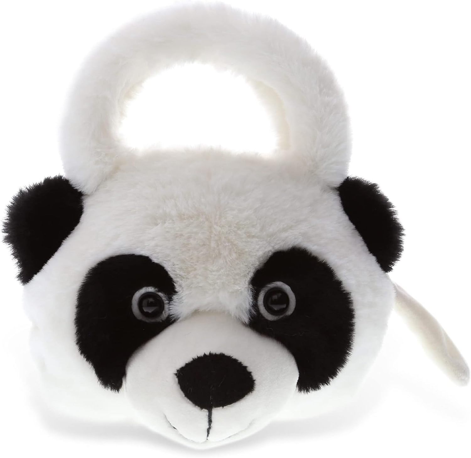 New Design Super Soft Fluffy Husky Panda llama Plush Purse Handbag Kids Stuffed Animal Shape plush Handbag Toy