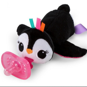 Lovely baby tooth pacifier with plush toy animal Chupon con peluche Chupete