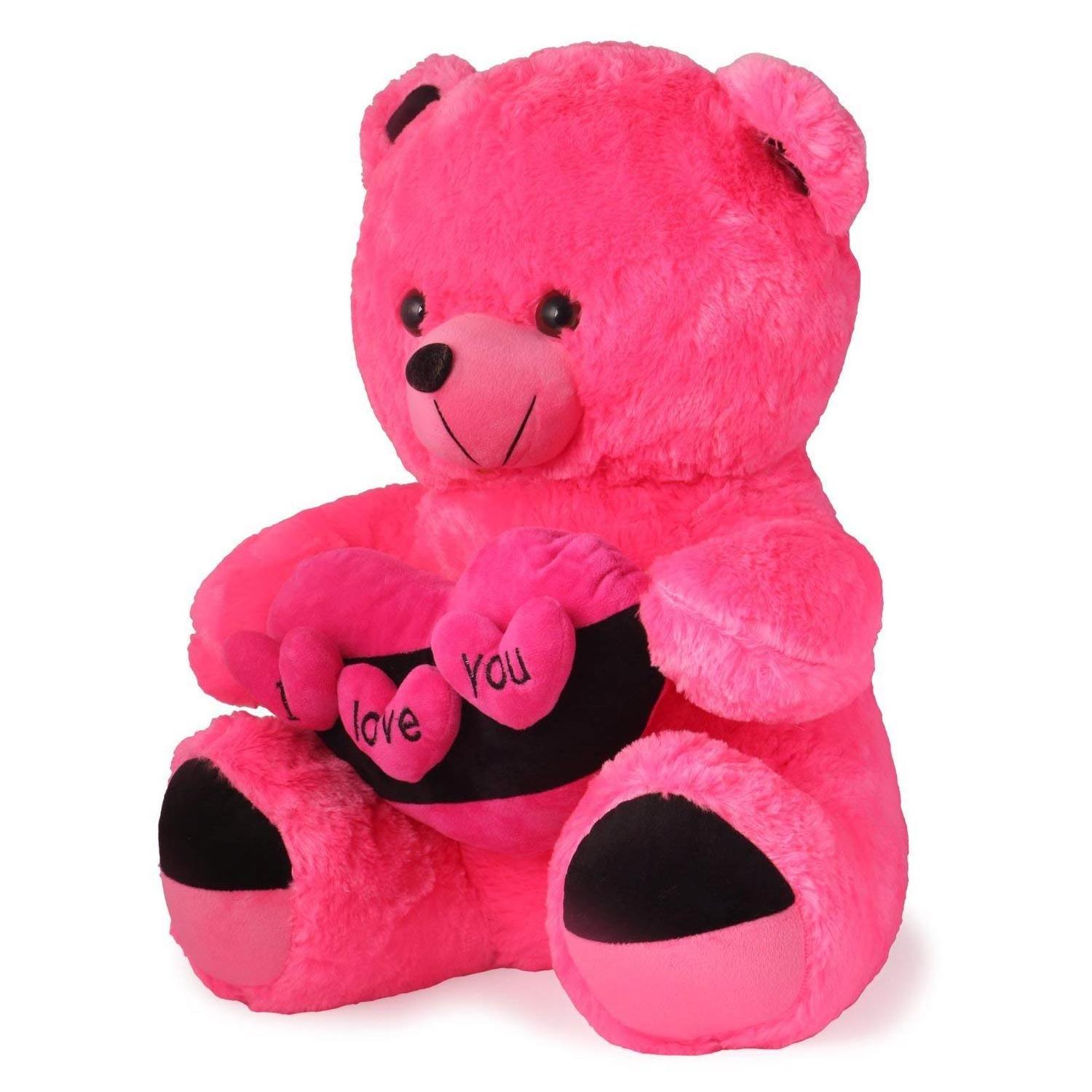 20cm 30cm 40 cm 60cm Cute Pink ( I Love You ) valentine gift plush Teddy Bear Cute pink red Teddy Bear with I Love You Heart