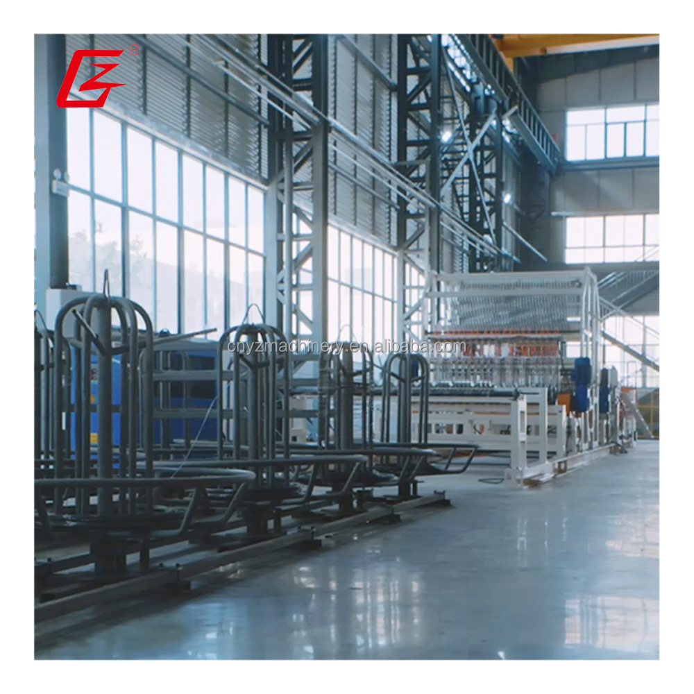 YZ 5-12mm Ribs Reinforcing Rebar Cold Rolled Deformed Steel Bar Welded Wire Mesh Making Machine