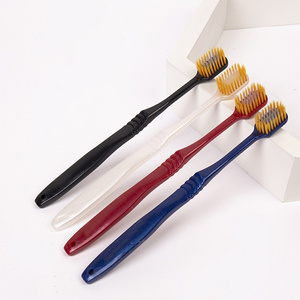 OEM/ODM simple design japanese plastic adult toothbrush