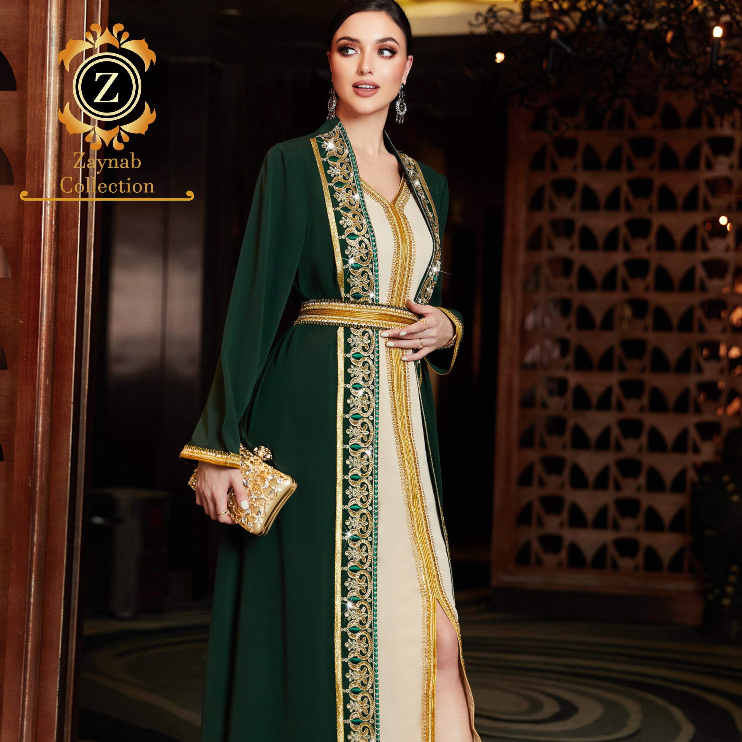 Zaynab Simple Abaya Designs Pakistan Chiffon Abaya Muslim Wedding Dress Women Muslim Dress Dubai Islamic Abaya