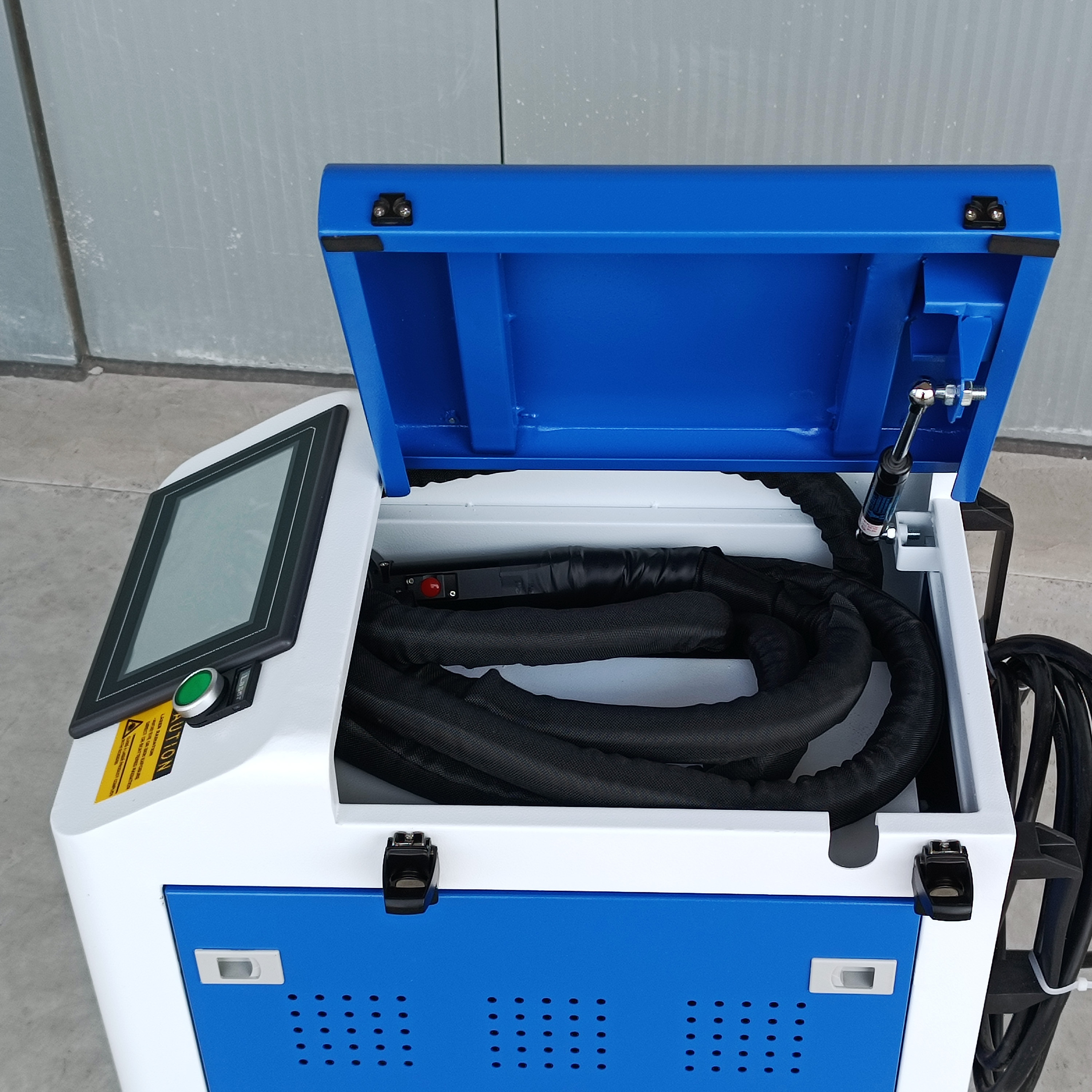 2024 Newest pulse laser cleaning machine  suitable for car paint oil graffiti  mini portable cleaning machine 100w 200w 300w ]