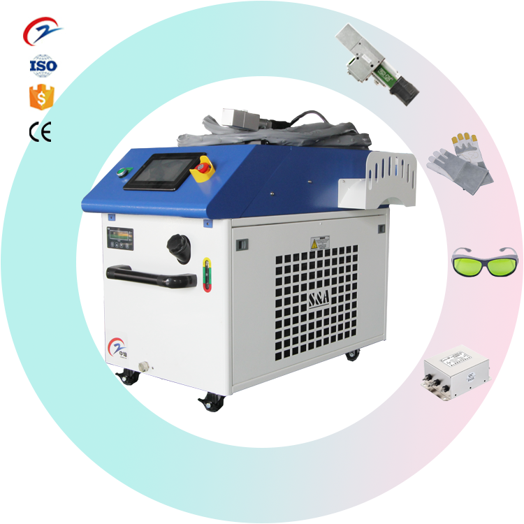 Best Quality New Product 2000W laser cleaner Paint Rust Dust machine Industrial Laser Cleaning Machine