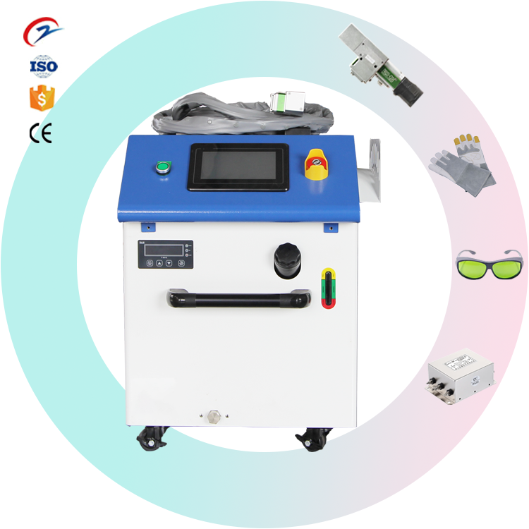 Best Quality New Product 2000W laser cleaner Paint Rust Dust machine Industrial Laser Cleaning Machine