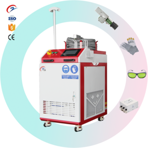 2024 Newst Fiber Continuous Car 1000W Laser Cleaning Machine Pulse Handheld 3000W Rust Removal Machine For Metal