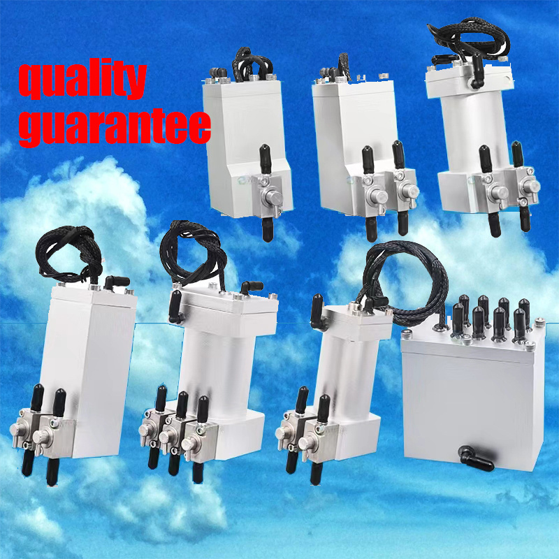 Universal secondary ink cartridge for UV printer industrial nozzles six hole secondary ink cartridge