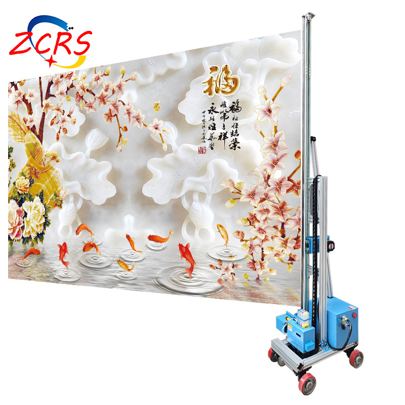 3d Printer 5d UV Printer Automatic Mural 3d Vertical Wall Printer Print on Wall Custom Motor New Product 2020 55 Provided 220v