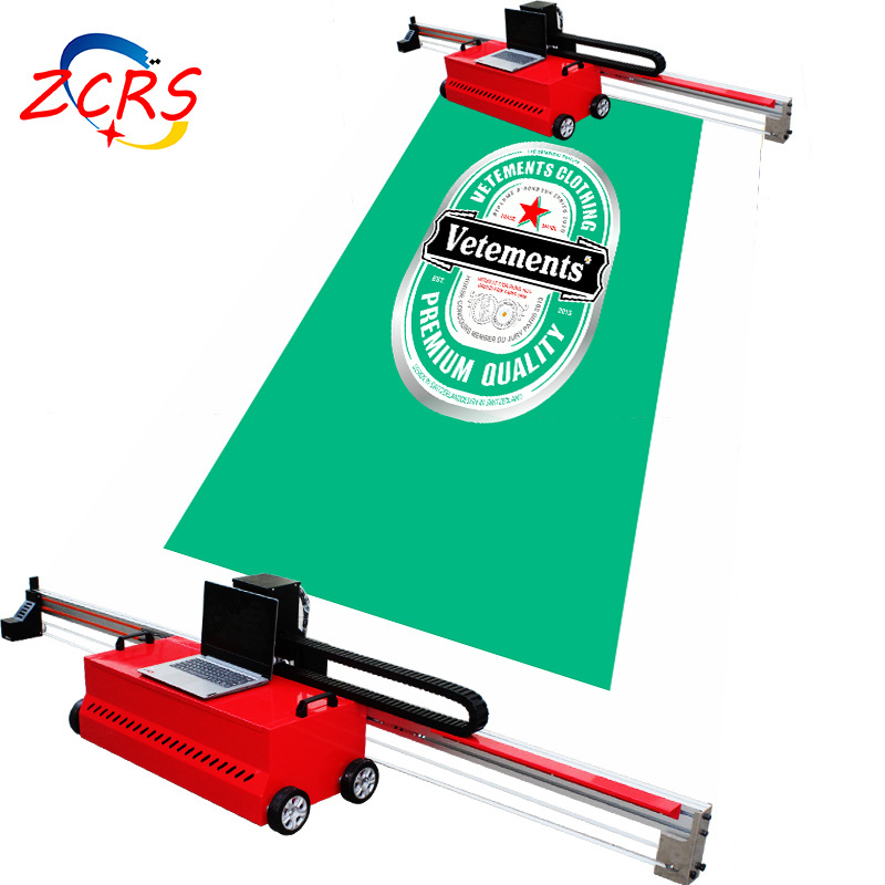 Parking Space Graffiti Painting Machine 3D Ground Painting Machine Outdoor Wall Printer Small UV Printing Full Automatic 5D 220v