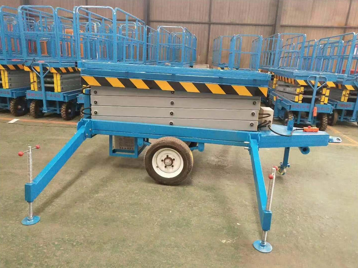 4-12m Scissor Lift Equipment Material Handling Electric Scaffolding