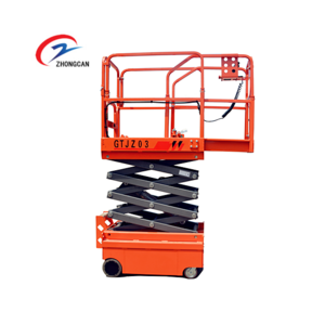 10m window cleaning platform portable man lift self-propelled hydraulic scissor lift for sale