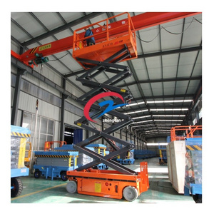 Electric High quality self propelled Professional electric scissor lift ,scissor lift Wheeled man lift Self Propelled