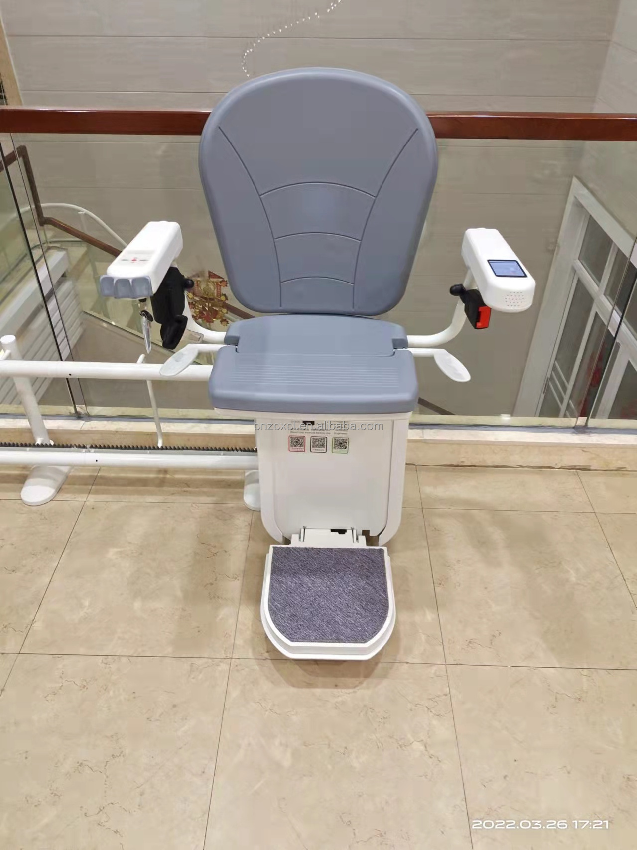 Three floors stair lift for disabled stair chair lift with best price