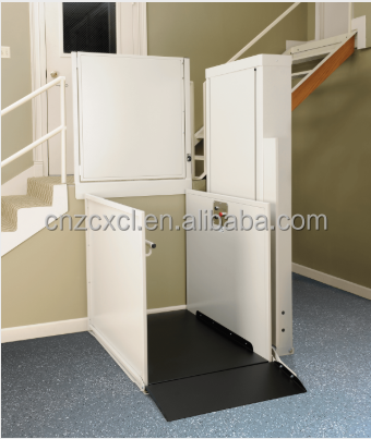 elderly / patient chair transferred lift wheelchair scissor lift platform for wheelchair