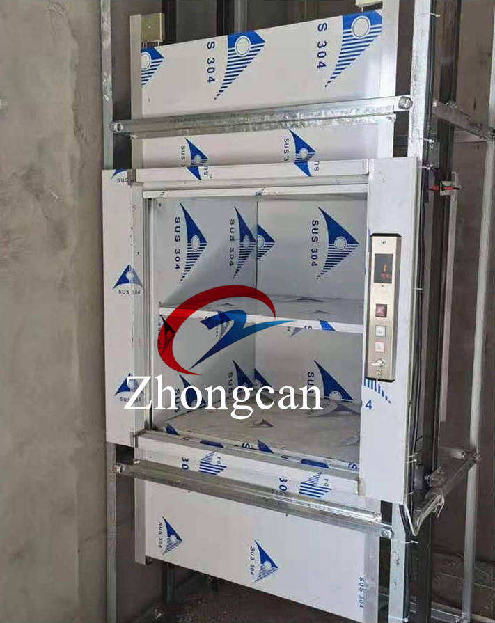 Best price food elevator lifting machine/outdoor dumbwaiter/150kg dumbwaiter elevator