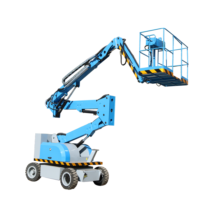 Zhongcan 8-20m Self-propelled Small Articulating Boom Lift articulated boom lift or cherry picker Factory Price For Sale