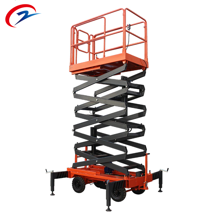 4-12m Scissor Lift Equipment Material Handling Electric Scaffolding