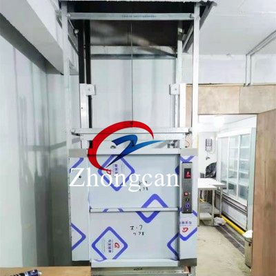 100kg 200kg Luggage elevator Hotel restaurant kitchen small food service elevator mini dumbwaiter laundry lift kit