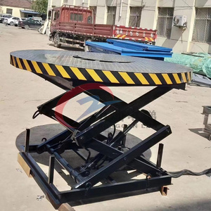 hydraulic scissor lift stage rotating Stage platform for concert, car show round stage rotating