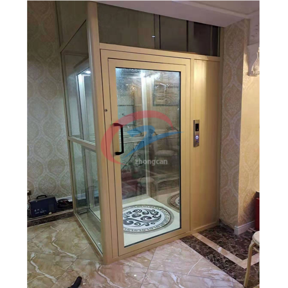 Hydraulic 3 floors small elevators for homes/Shaft house villa residential lift indoor outdoor