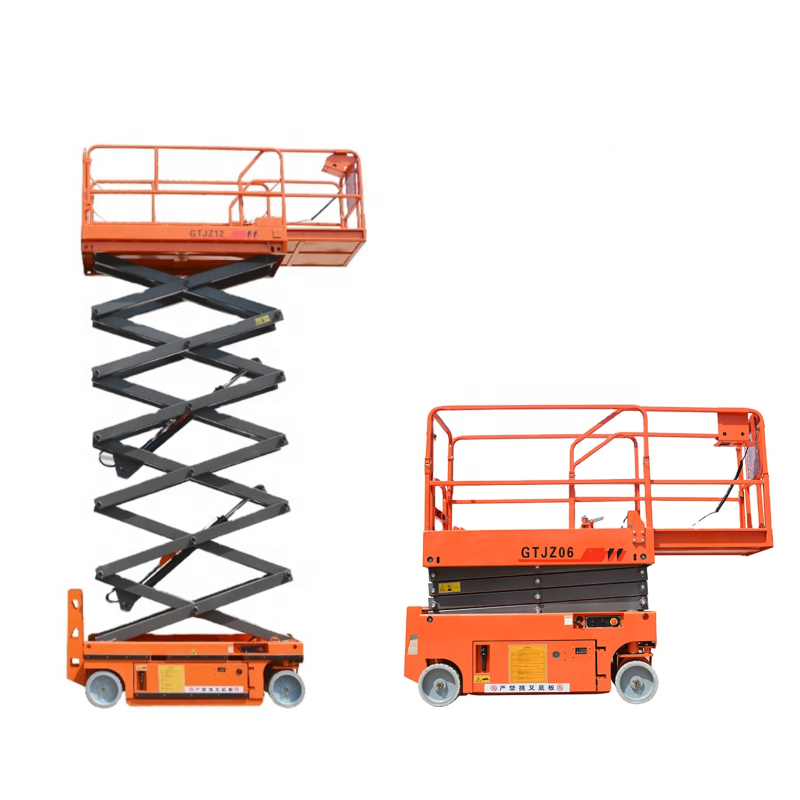 Dump Truck Hydraulic Scissor Hoist Mini Hydraulic Self Propelled Scissor Lift Table Small Electric Scissor Lift Platform