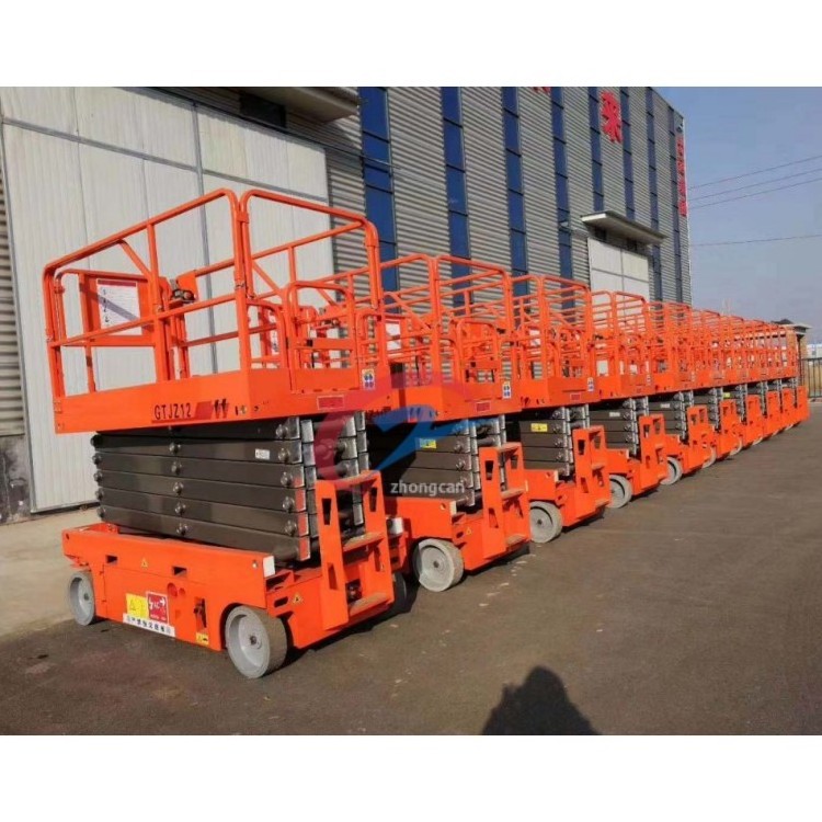 10m window cleaning platform portable man lift self-propelled hydraulic scissor lift for sale