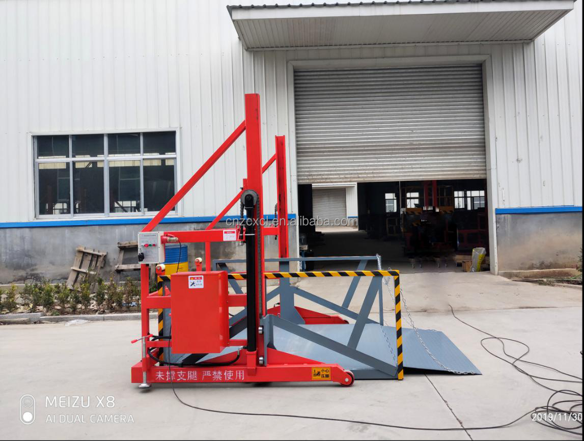 Loading and Unloading Lifting Platform Loading Capacity 2 Tons for Container Mobile unloading platform