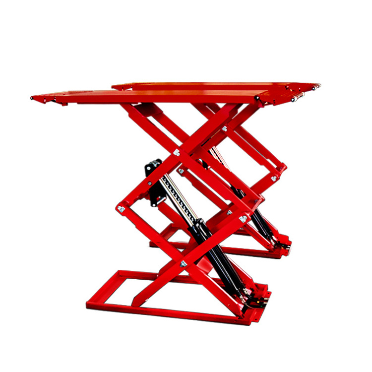 repair shop used portable inground hydraulic auto scissor car lift with CE Certification for sale