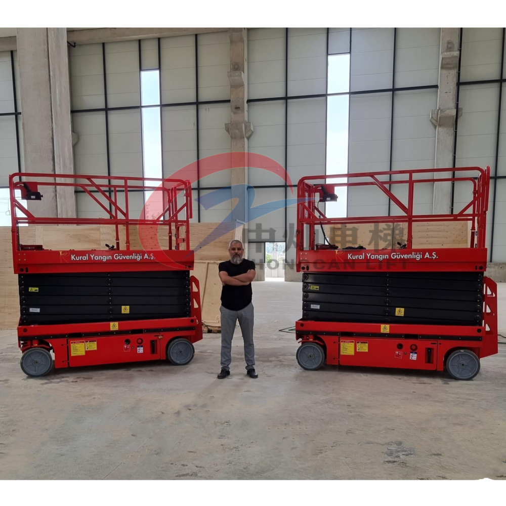 Dump Truck Hydraulic Scissor Hoist Mini Hydraulic Self Propelled Scissor Lift Table Small Electric Scissor Lift Platform