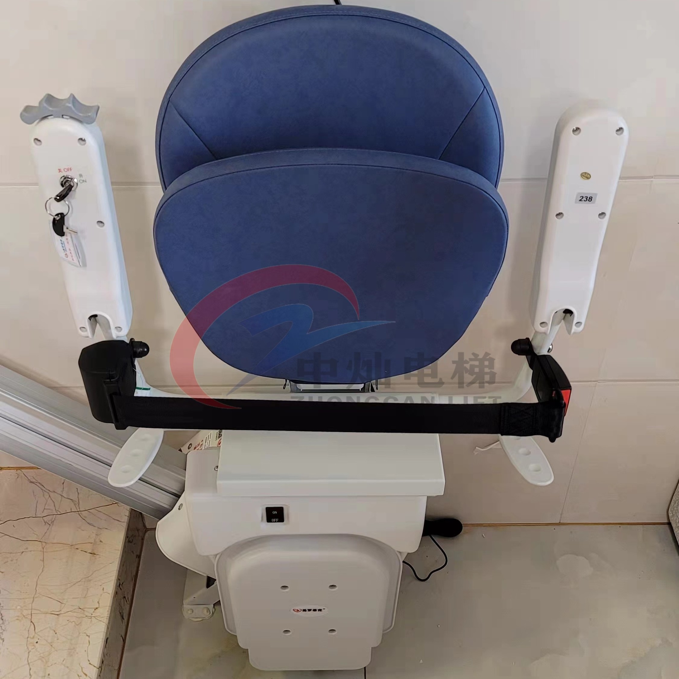 Safety electric chair stair lift for disabled elevator/home stair lifts prices/chair lift for home