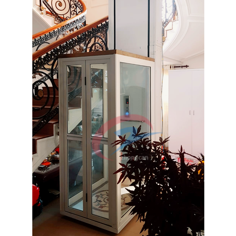 customized hydraulic residential elevators outdoor home mini elevator with best price