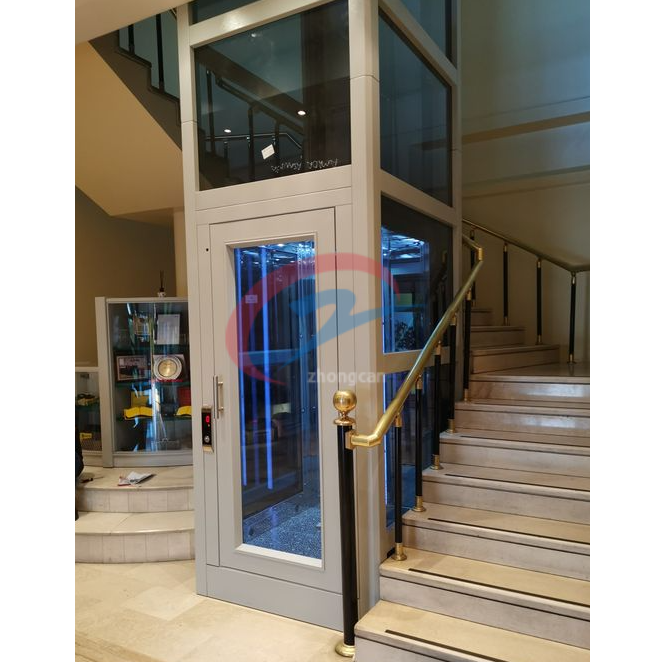 Hydraulic 3 floors small elevators for homes/Shaft house villa residential lift indoor outdoor