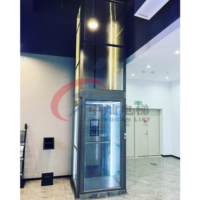 Hydraulic 3 floors small elevators for homes/Shaft house villa residential lift indoor outdoor