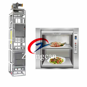 China Inside Outdoor Kitchen Restaurant food delivery lifting Electric auto Dumbwaiter Elevator Kit