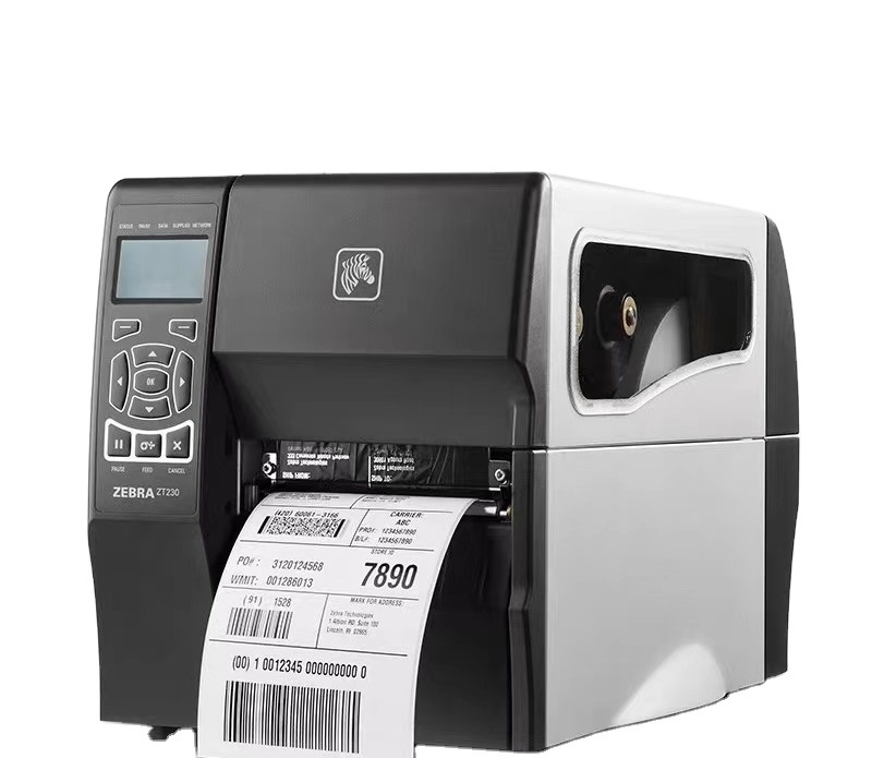 Ready to ship industrial printers thermal barcode label printer ZT230 300DPI for zebra printer