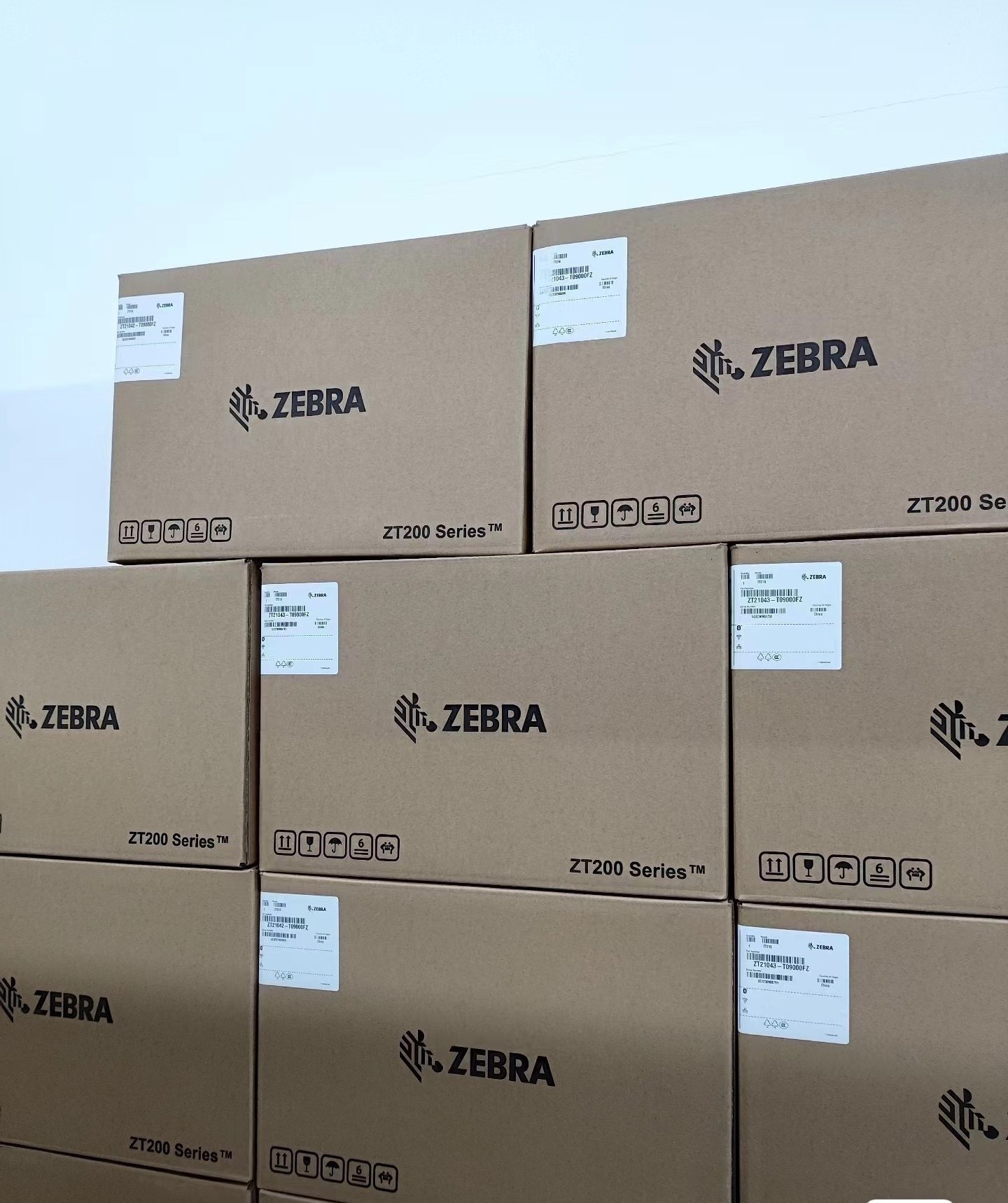 Ready to ship industrial printers thermal barcode label printer ZT230 300DPI for zebra printer