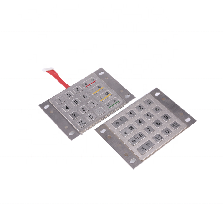 Ip68 Membrane Switch Keypad Remote Control Chair Factory Made Graphic Overlay