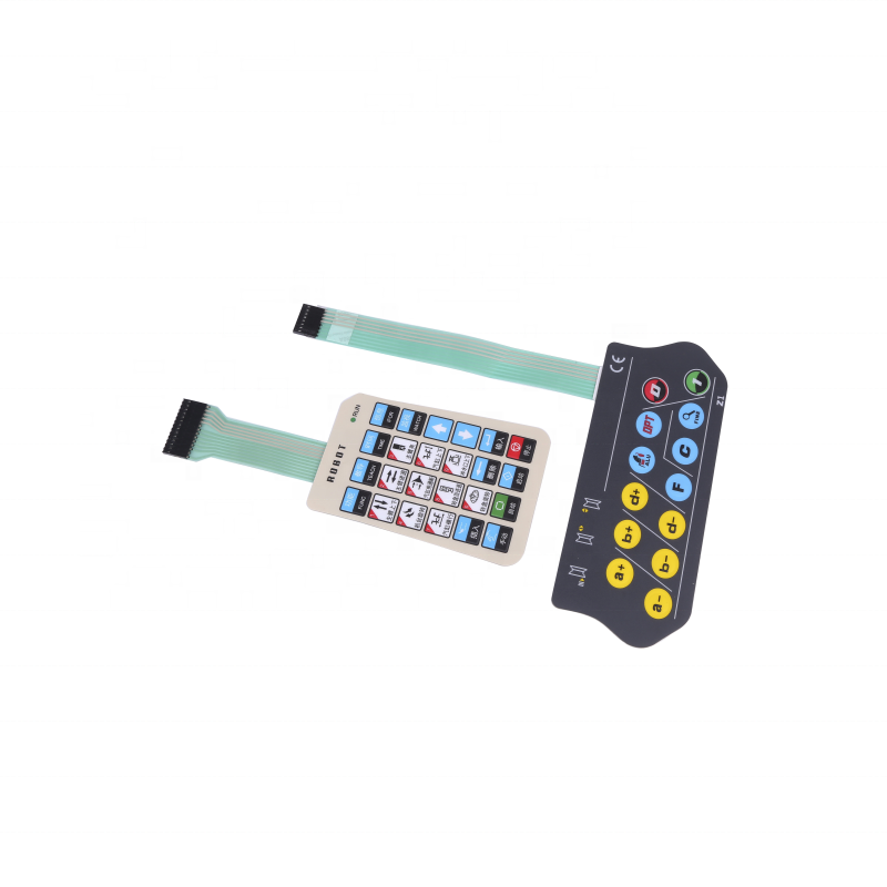 Ip68 Membrane Switch Keypad Remote Control Chair Factory Made Graphic Overlay