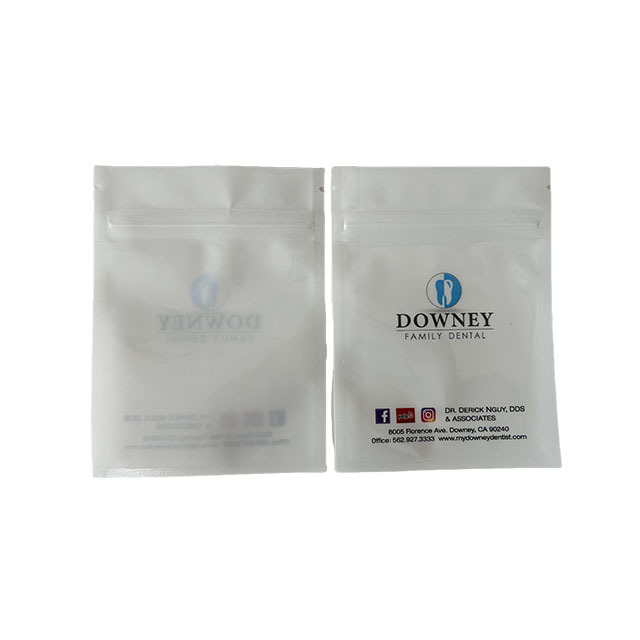 Custom Mini Packet Small Dental Kit Packing Mylar Zipper Packaging Bags Tea Powder Foil Sachets