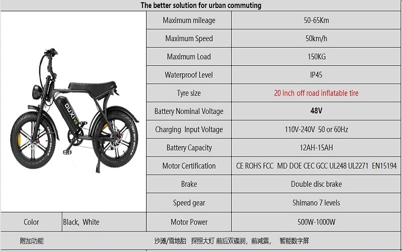 OUXI-H9 electric bicycle part battery kit prices in pakistan electric motor for bicycle  motorcycle