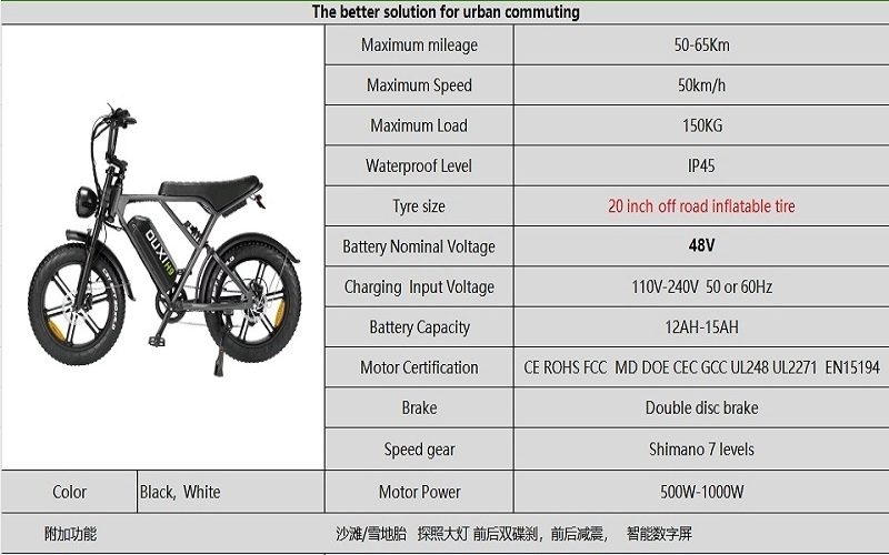 OUXI-H9 electric bicycle part battery kit prices in pakistan electric motor for bicycle  motorcycle