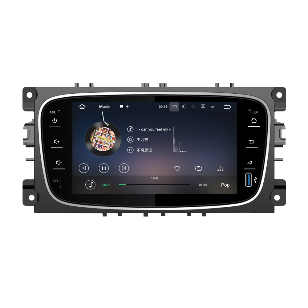 7inch Full Touch Car Radio for Ford Focus/Mondeo/S-Max/Galaxy auto navigation system