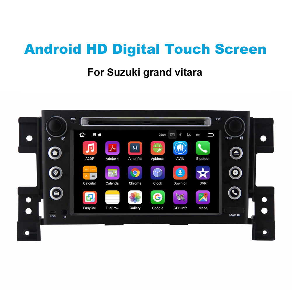 Android 10.0  system radio cassette player for Suzuki Grand Vitara auto parts with dvd player for car Parking sensor