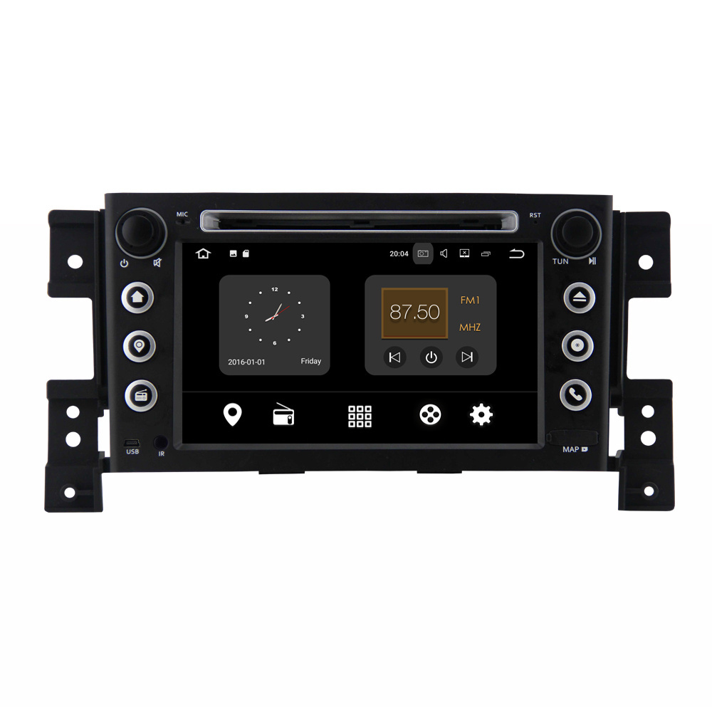 Android 10.0  system radio cassette player for Suzuki Grand Vitara auto parts with dvd player for car Parking sensor