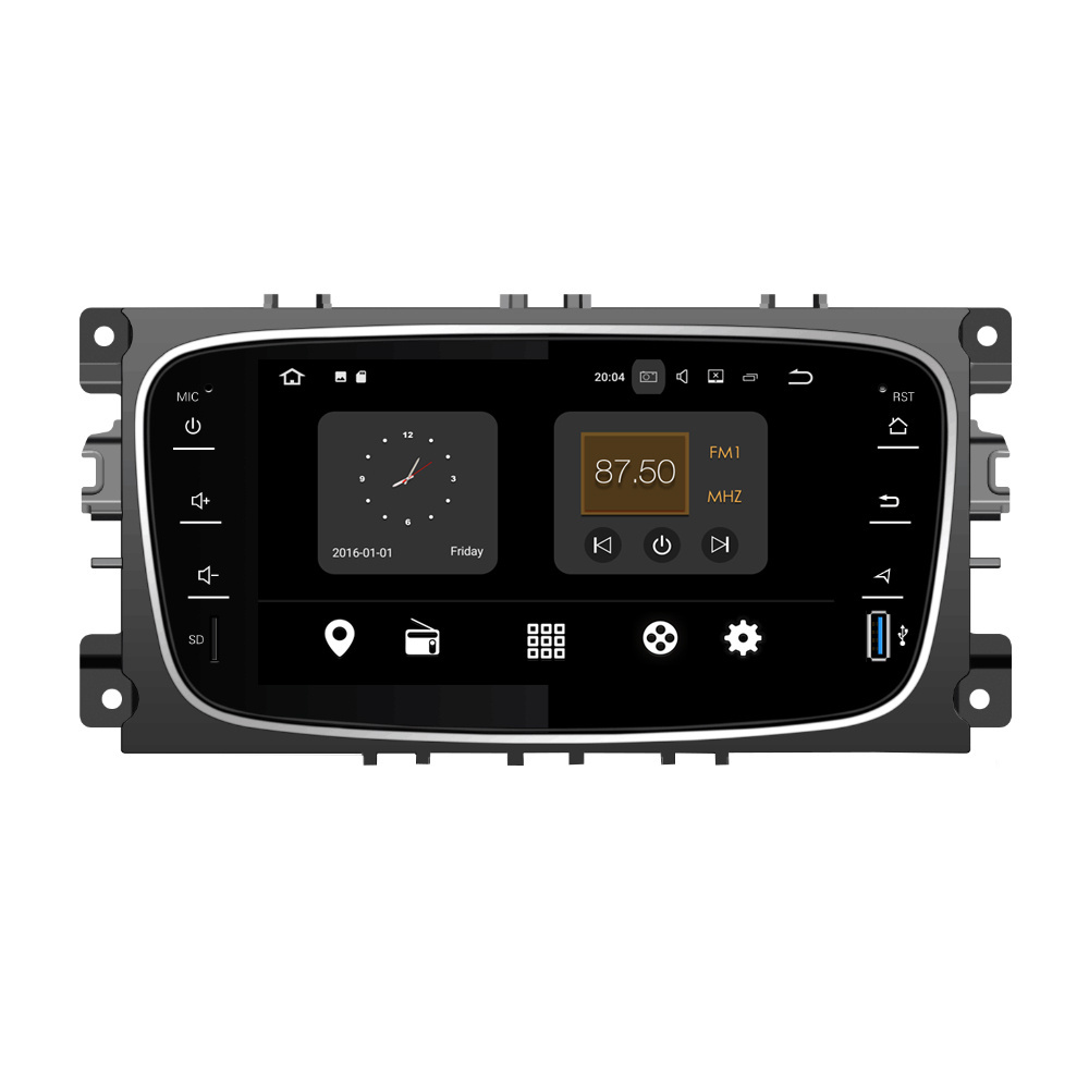 7inch Full Touch Car Radio for Ford Focus/Mondeo/S-Max/Galaxy auto navigation system