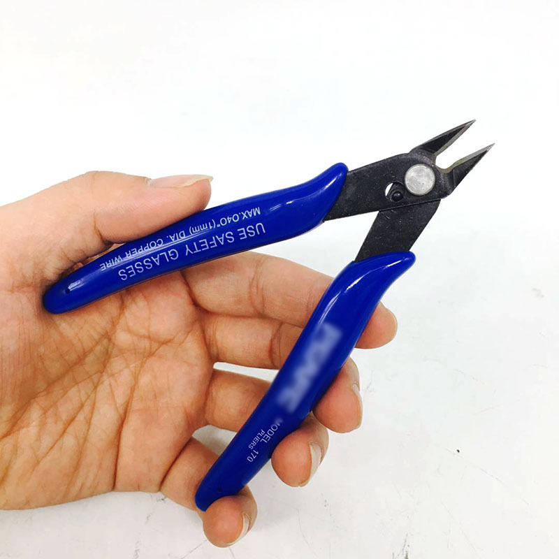 170 Hand Tools Electrical Wire Cutters Cutting Pliers Nipper Anti-slip Rubber Mini Diagonal Pliers