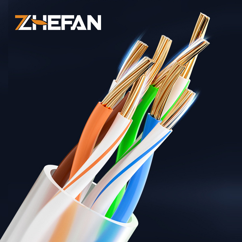 Factory High Quality Cat8 Rj45 S/ftp Communication Lan Cable 2000mhz 40gbps Cat 8 Ethernet Patch Cable 3 Meter