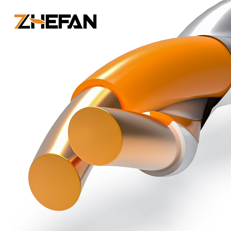 ZHEFAN Outdoor Direct Buried Petroleum Network Cable Lan Cable Cat6a Ethernet Lan Cable For Internet