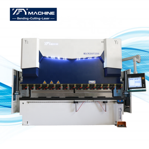 Hydraulic CNC da53t control automatic sheet steel metal press brake bending folding machine