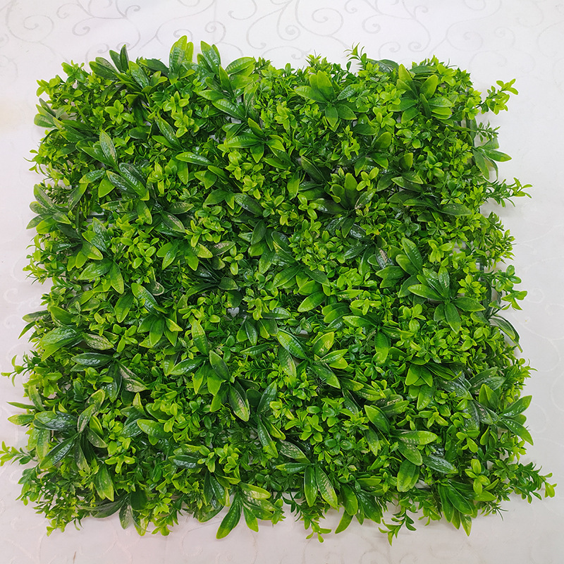 1m * 1m outdoor dark green plant backdrop artificial green wall